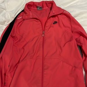 Nike Vintage Pink Windbreaker Warmup Jacket